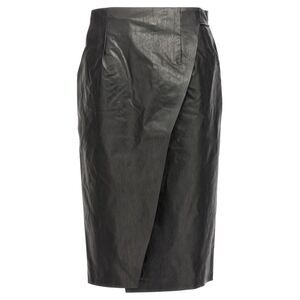 Kassl Editions Women's Wrap Skirt Oil Skirt